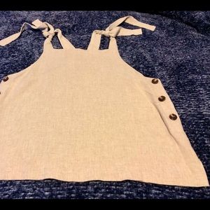 Topshop Tie Shoulder Cami